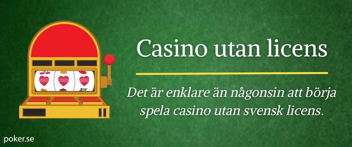 Spela casino utan BankID - En ny värld av online spel